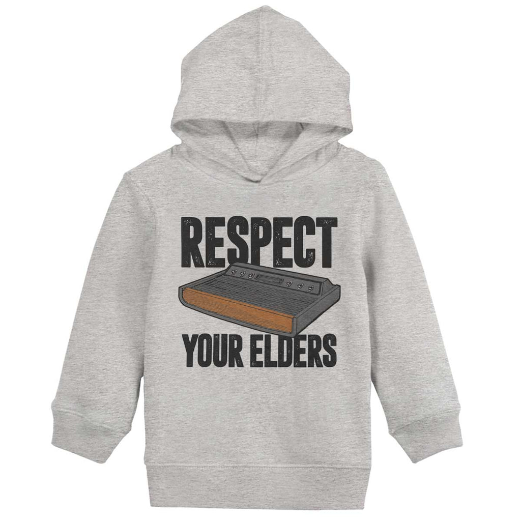 Respect Your Elders Dungeons Toddler Pullover Hoodie-Direct To Garment Print-Brisco Baby