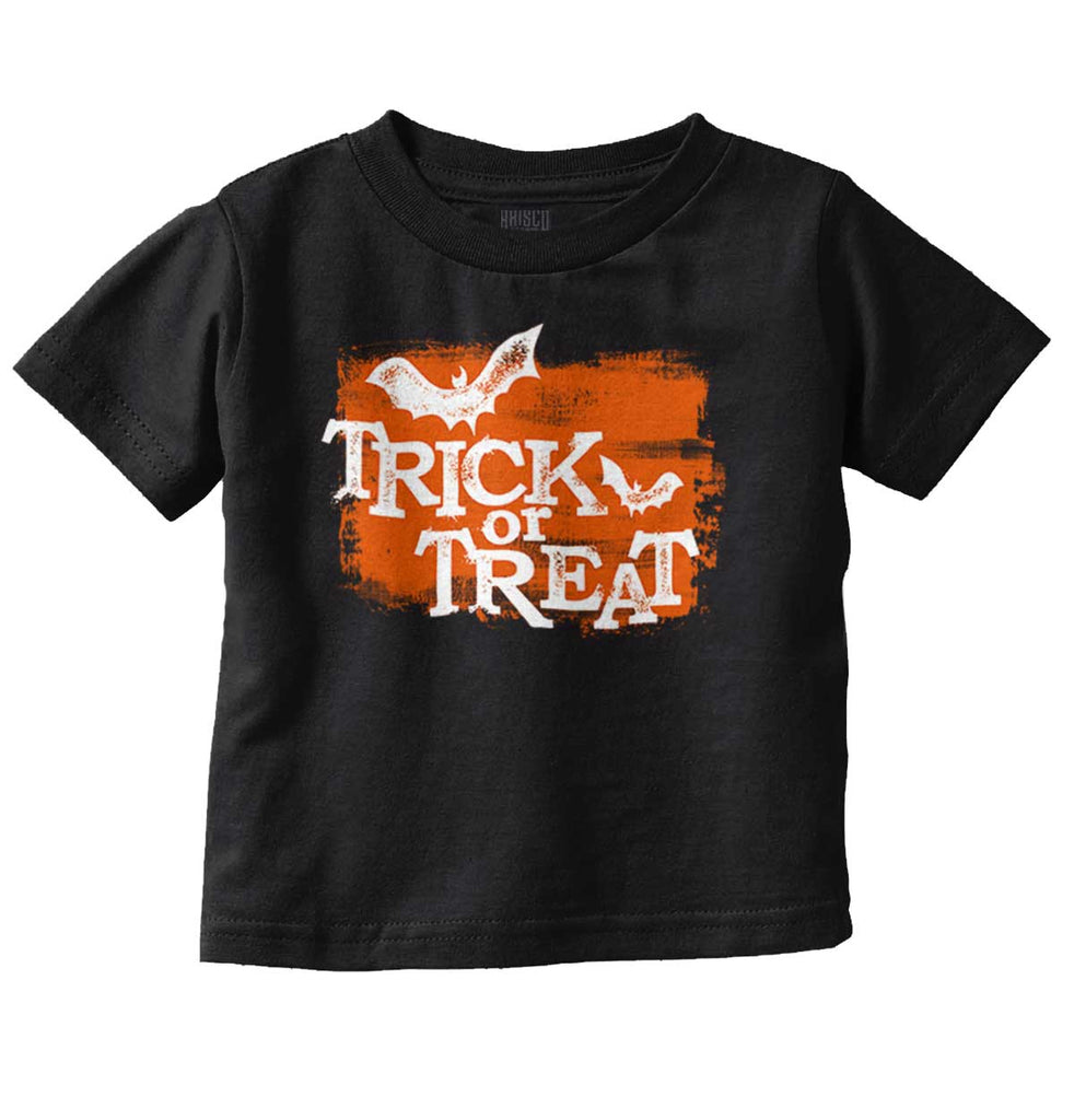 Trick or Treat Infant Toddler T Shirt-Direct To Garment Print-Brisco Baby