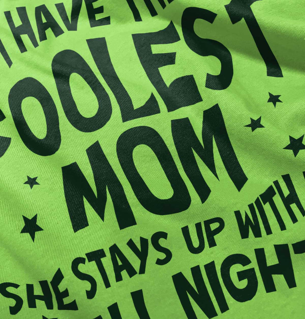 Coolest Mom Infant Toddler T Shirt-Direct To Garment Print-Brisco Baby