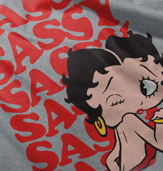 Sassy Boop Solid Baby Infant Dress-Direct To Garment Print-Brisco Baby