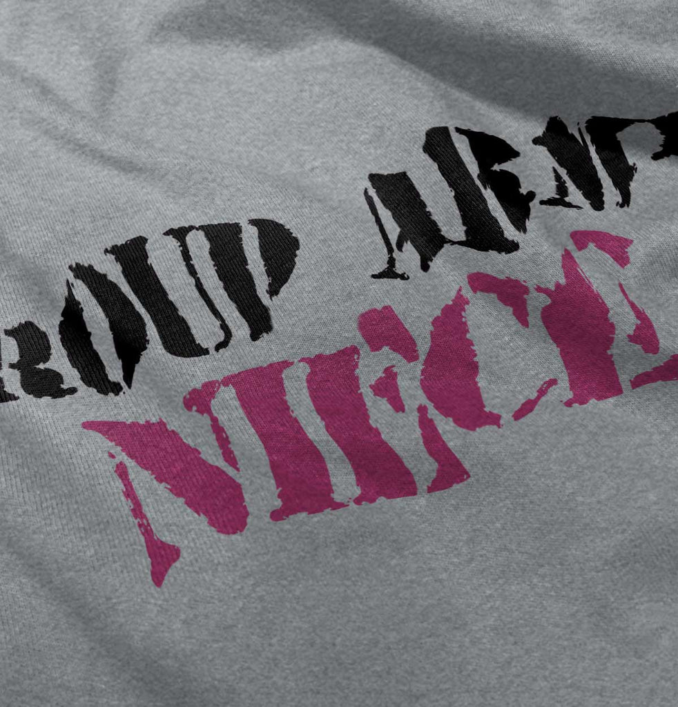 Proud Army Niece Romper Bodysuit-Direct To Garment Print-Brisco Baby