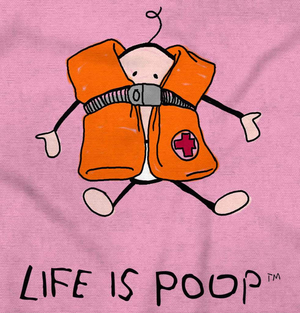 Baby Life Vest Infant Toddler T Shirt-Direct To Garment Print-Brisco Baby