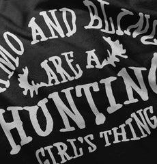 Camo Bling Hunting Thing Romper Bodysuit-Direct To Garment Print-Brisco Baby