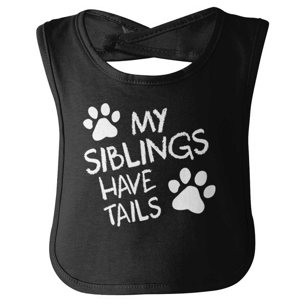 My Siblings Have Tai Infant Baby Bib-Direct To Garment Print-Brisco Baby