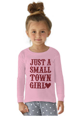 Small Town Girl Solid Baby Pajama Top-Direct To Garment Print-Brisco Baby