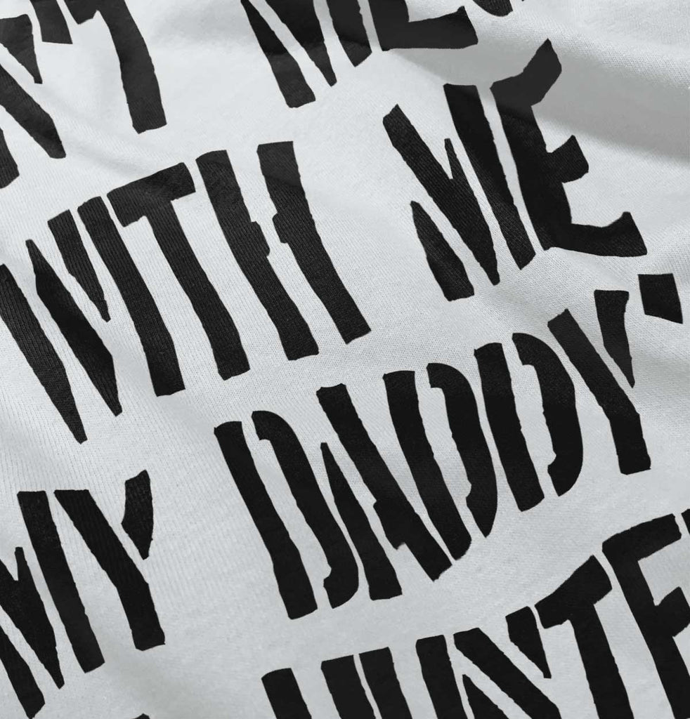 Daddy's A hunter Romper Bodysuit-Direct To Garment Print-Brisco Baby