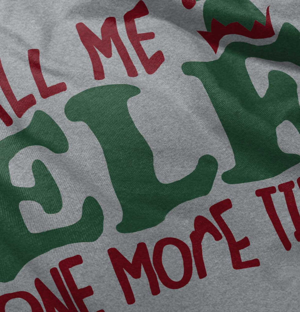 Call Me Elf Romper Bodysuit-Direct To Garment Print-Brisco Baby