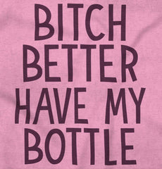 My Bottle Infant Toddler T Shirt-Direct To Garment Print-Brisco Baby