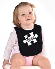 Different Not Less Infant Baby Bib-Direct To Garment Print-Brisco Baby