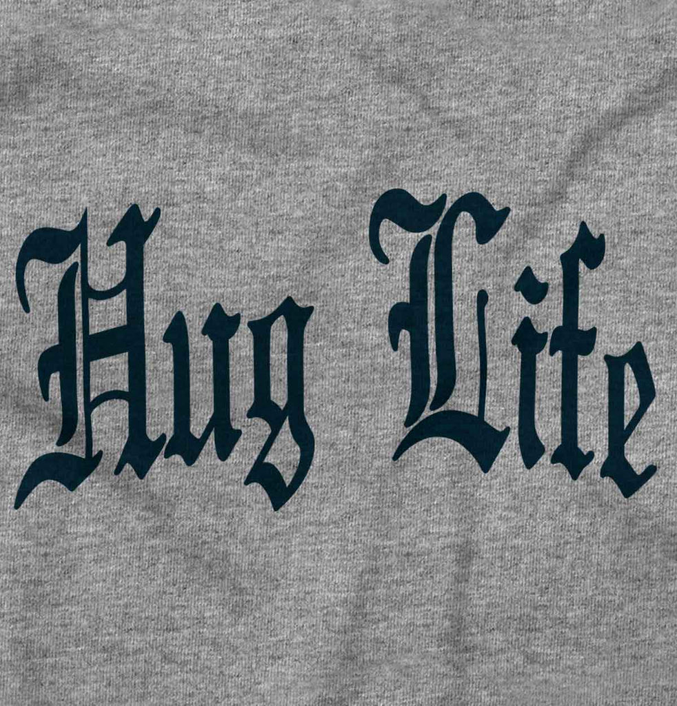 Hug Life Toddler Football Jersey Tee-Direct To Garment Print-Brisco Baby