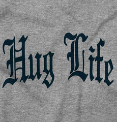 Hug Life Toddler Football Jersey Tee-Direct To Garment Print-Brisco Baby