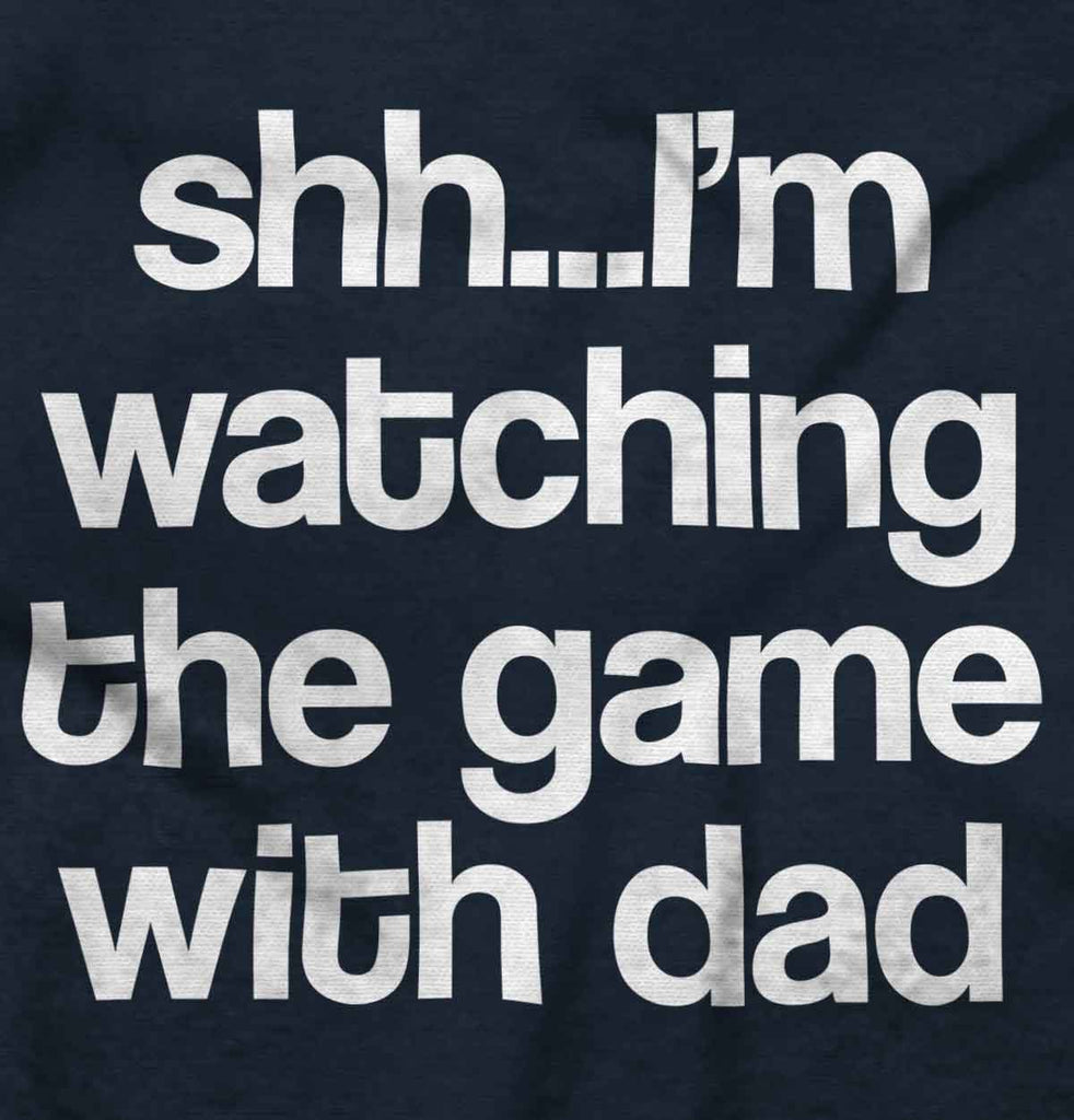 Watching the Game Ringer Romper Bodysuit-Direct To Garment Print-Brisco Baby