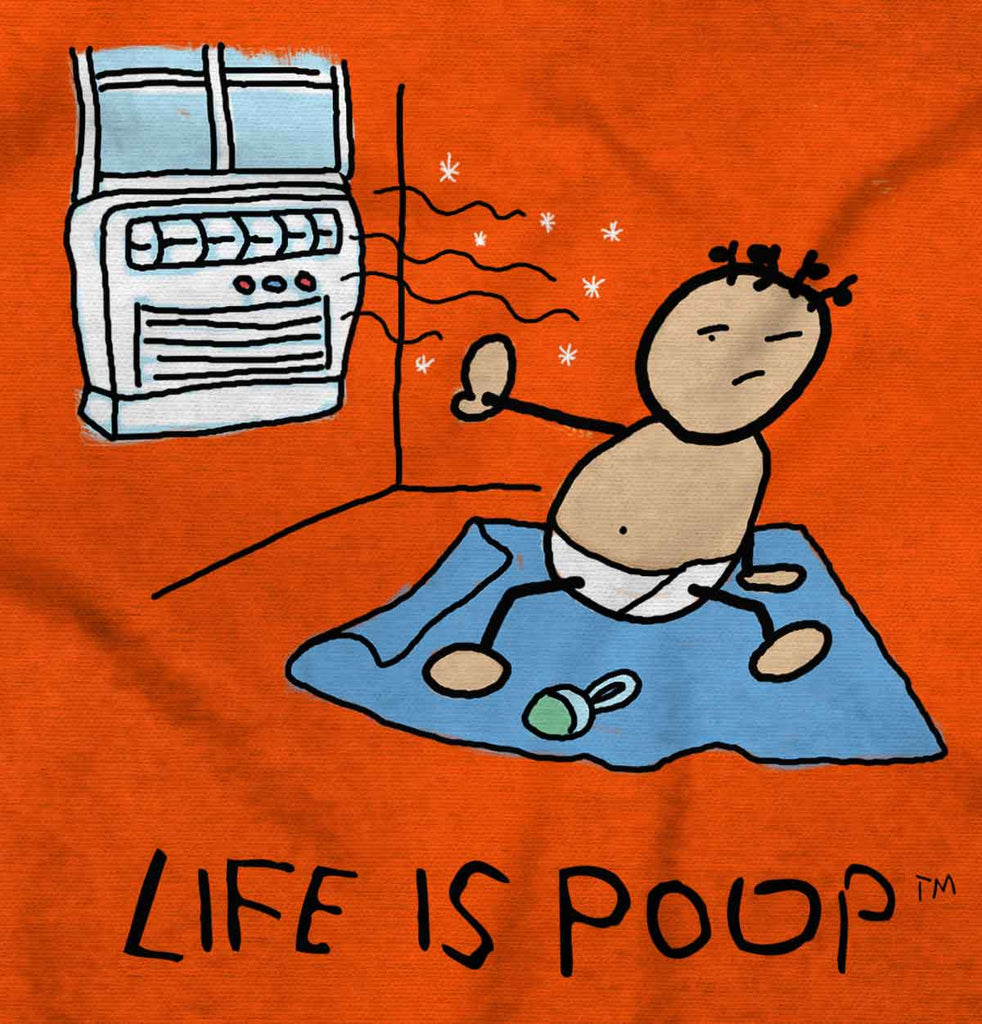 Cold Air Infant Toddler T Shirt-Direct To Garment Print-Brisco Baby