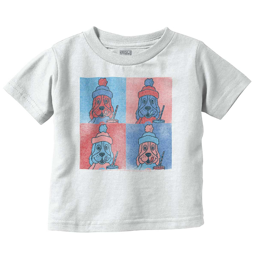 Graphic Slush Infant Toddler T Shirt-Direct To Garment Print-Brisco Baby