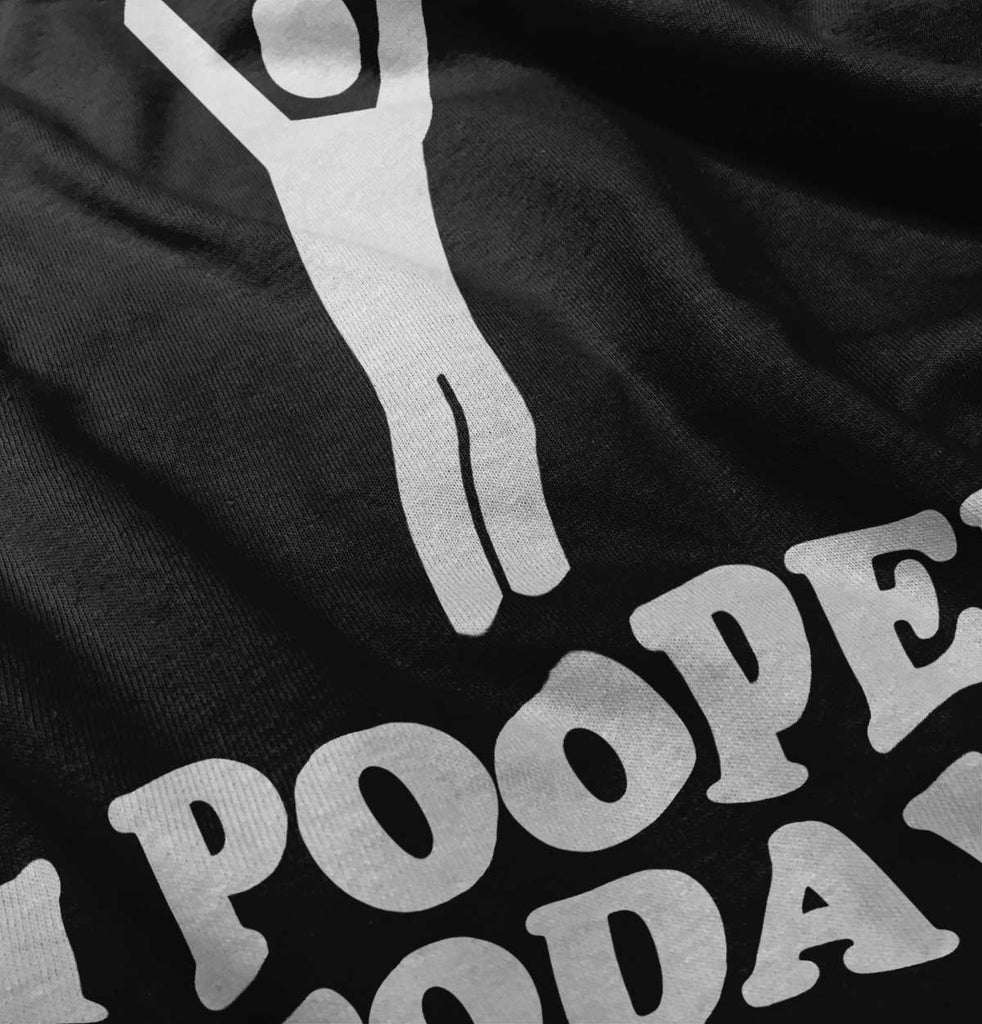 I Pooped Today Romper Bodysuit-Direct To Garment Print-Brisco Baby