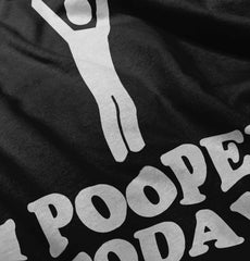 I Pooped Today Romper Bodysuit-Direct To Garment Print-Brisco Baby