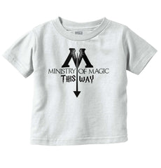 Ministry Of Magic Infant Toddler T Shirt-Direct To Garment Print-Brisco Baby