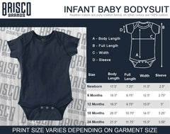 My Big Sis Rocks Romper Bodysuit-Direct To Garment Print-Brisco Baby