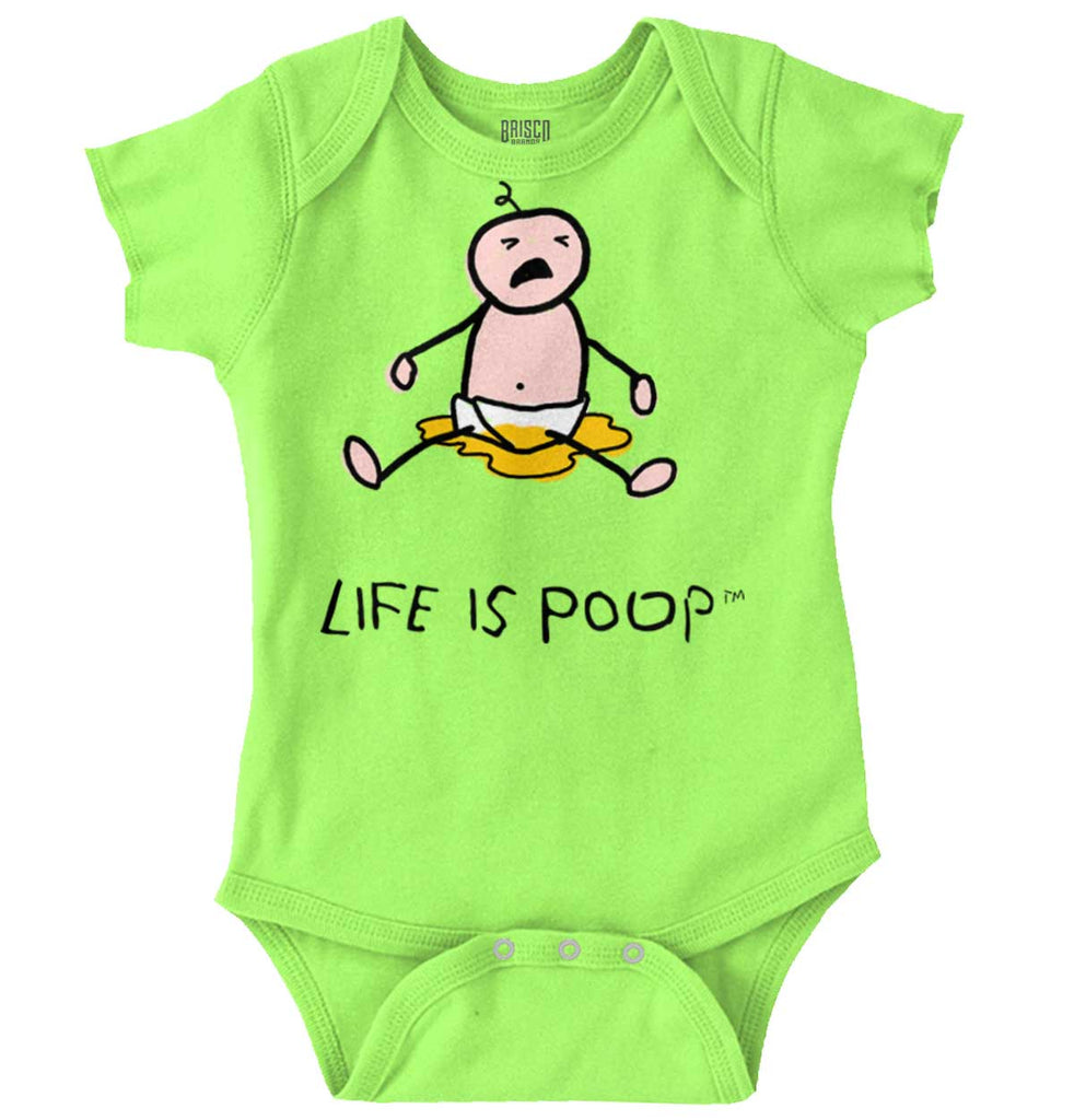 Baby Accident Romper Bodysuit-Direct To Garment Print-Brisco Baby