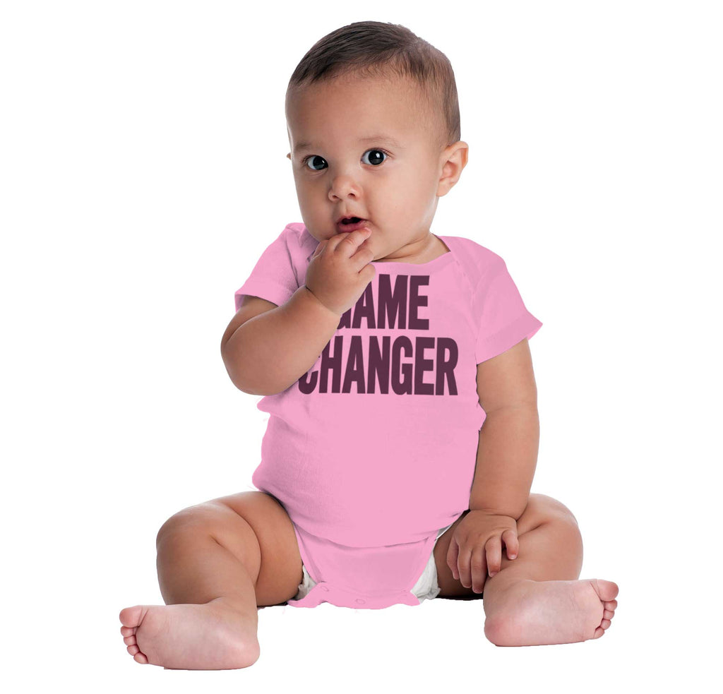 Game Changer Romper Bodysuit-Direct To Garment Print-Brisco Baby