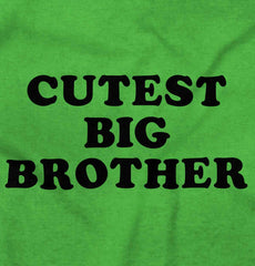 Cutest Big Brother Romper-Direct To Garment Print-Brisco Baby