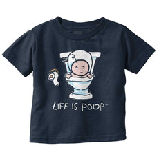 Baby Toilet Infant Toddler T Shirt-Direct To Garment Print-Brisco Baby
