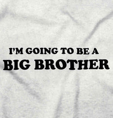 I'm Going To Be A Big Brother Romper Bodysuit-Direct To Garment Print-Brisco Baby