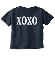 XOXO Infant Toddler T Shirt-Direct To Garment Print-Brisco Baby