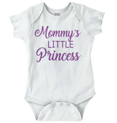 Mommy's Little Princess Romper Bodysuit-Direct To Garment Print-Brisco Baby