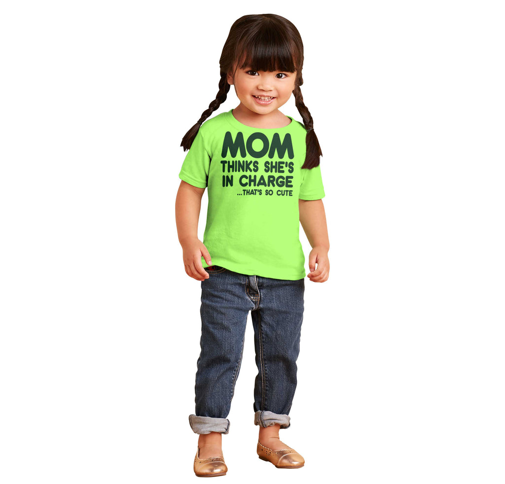 In Charge Infant Toddler T Shirt-Direct To Garment Print-Brisco Baby