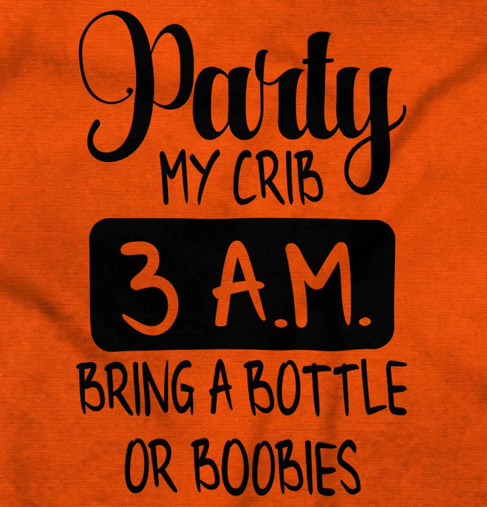 Party At My Crib Infant Toddler T Shirt-Direct To Garment Print-Brisco Baby
