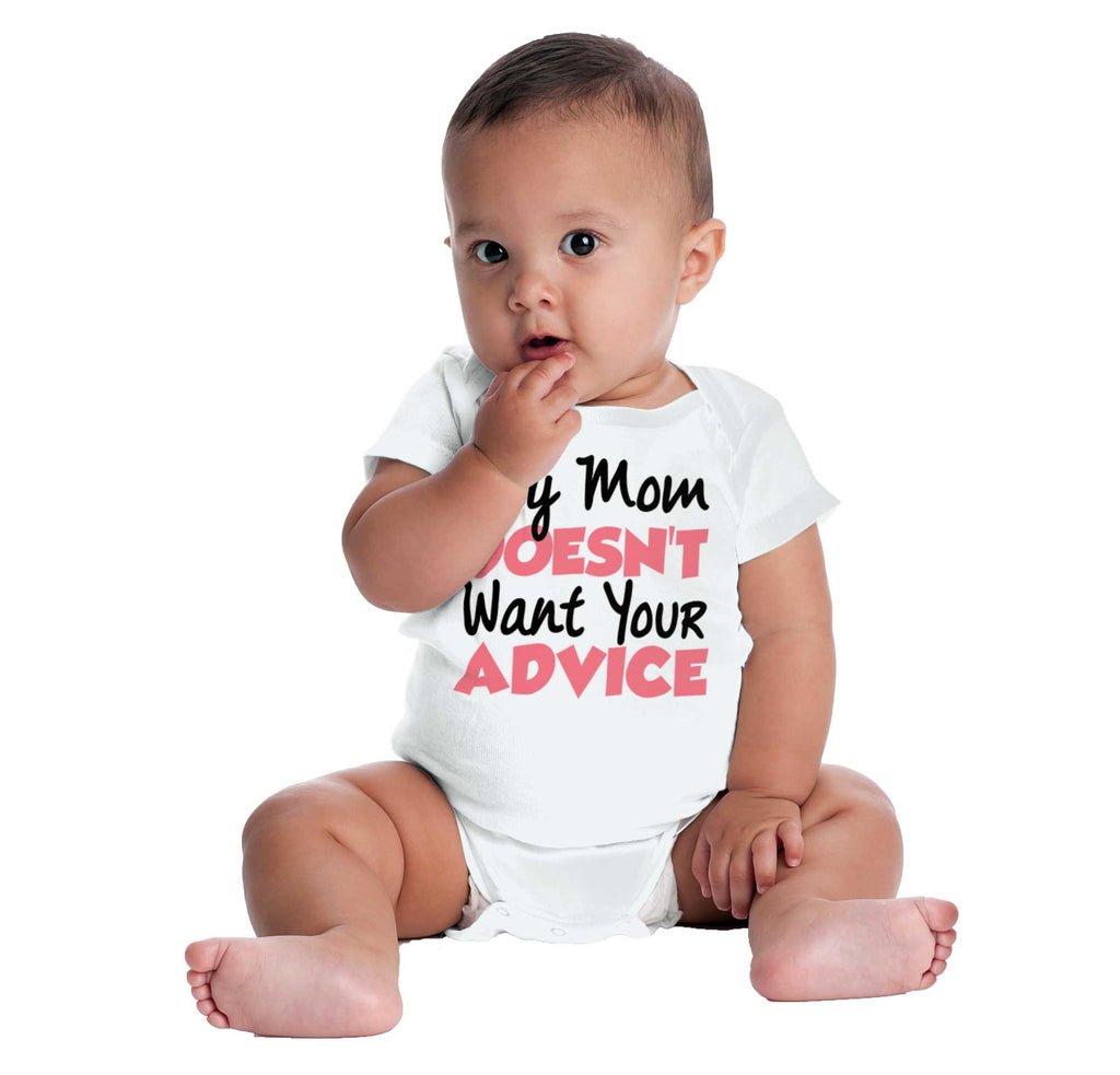 Your Advice Romper Bodysuit-Direct To Garment Print-Brisco Baby