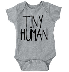 Tiny Human Romper Bodysuit-Direct To Garment Print-Brisco Baby