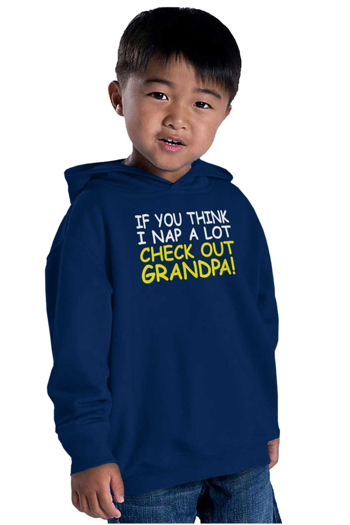 Check Out Grandpa Toddler Pullover Hoodie-Direct To Garment Print-Brisco Baby