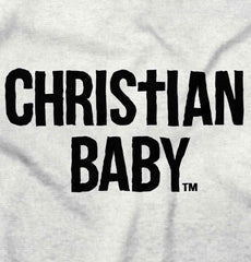 Christian Baby Infant Baby Bib-Direct To Garment Print-Brisco Baby