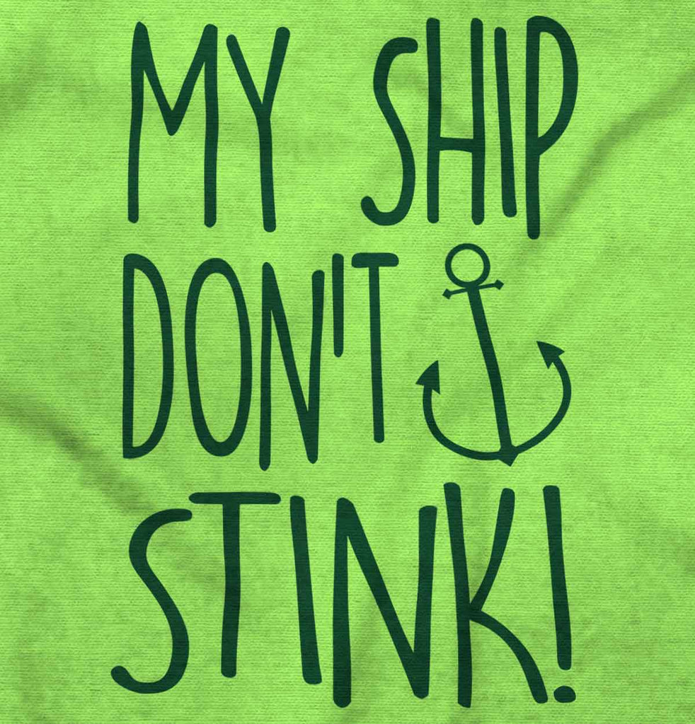 Ship Don't Stink Romper Bodysuit-Direct To Garment Print-Brisco Baby