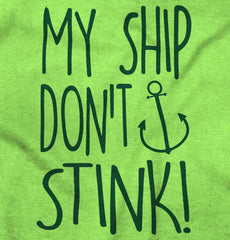 Ship Don't Stink Romper Bodysuit-Direct To Garment Print-Brisco Baby