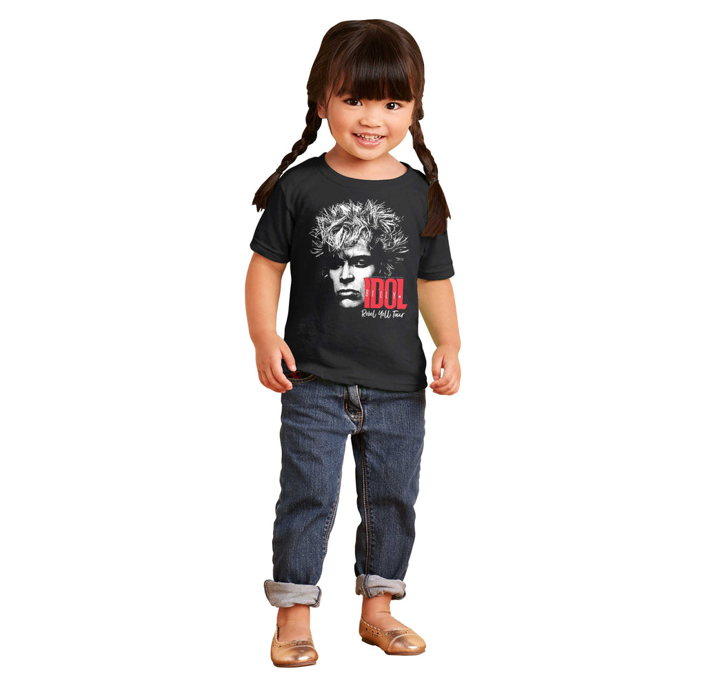 Rebel Yell Tour Infant Toddler T Shirt-Direct To Garment Print-Brisco Baby
