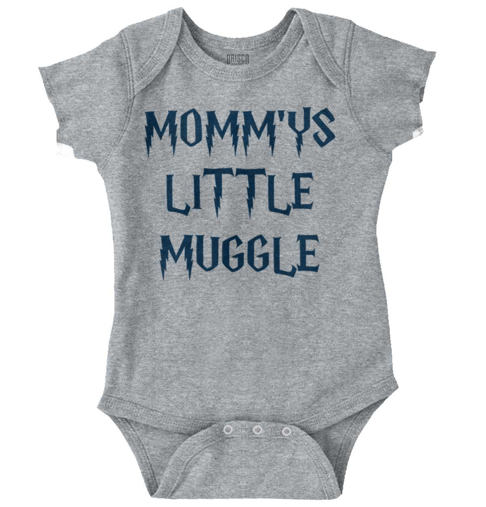 Mommy's Little Muggle Romper Bodysuit-Direct To Garment Print-Brisco Baby