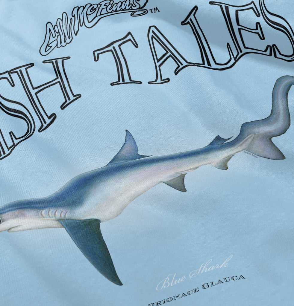 Blue Shark Infant Toddler T Shirt-Direct To Garment Print-Brisco Baby