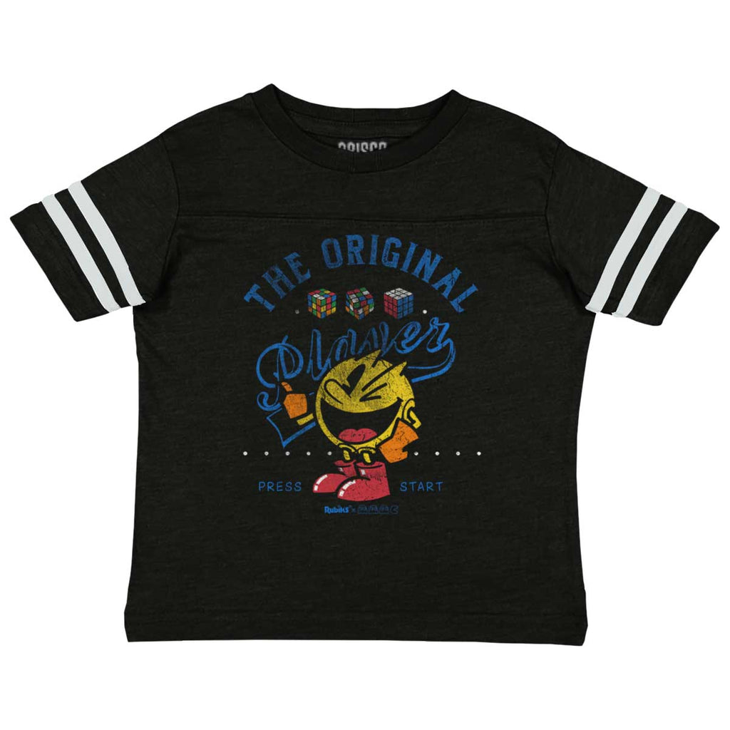 The Original Player Toddler Football Jersey Tee-Direct To Garment Print-Brisco Baby