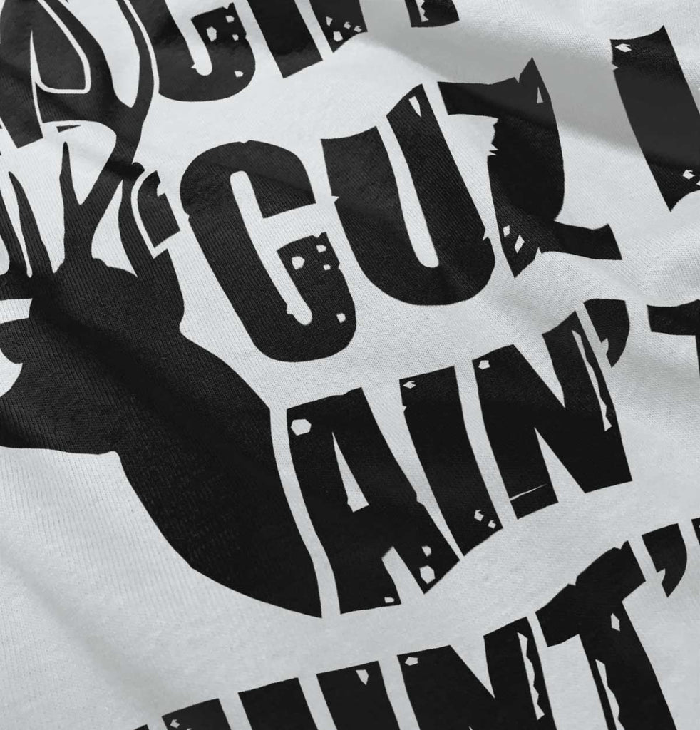 Cryin Cuz I Aint Huntin Romper Bodysuit-Direct To Garment Print-Brisco Baby