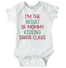 Result Of Mommy Santa Romper Bodysuit-Direct To Garment Print-Brisco Baby