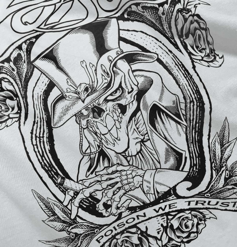 In Poison We Trust Romper Bodysuit-Direct To Garment Print-Brisco Baby