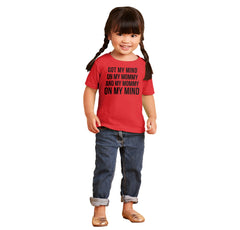 Mind On Mommy Infant Toddler T Shirt-Direct To Garment Print-Brisco Baby