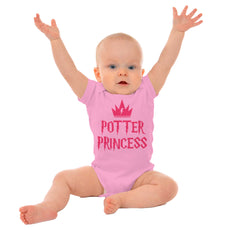 Potter Princess Romper Bodysuit-Direct To Garment Print-Brisco Baby