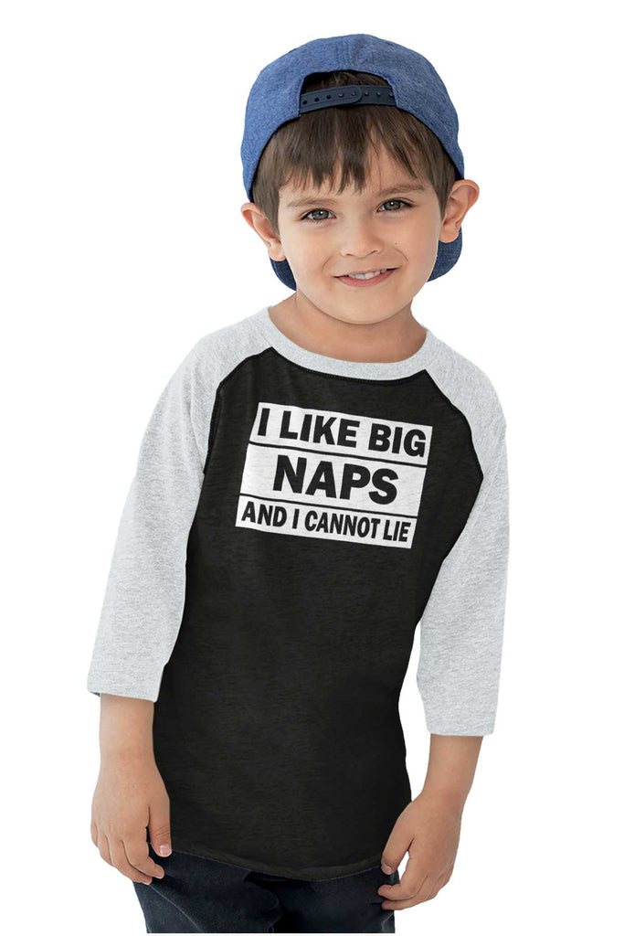 Big Naps Toddler Baseball-Direct To Garment Print-Brisco Baby