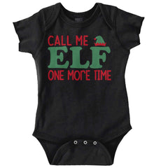 Call Me Elf Romper Bodysuit-Direct To Garment Print-Brisco Baby