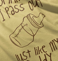 Like My Daddy Infant Toddler T Shirt-Direct To Garment Print-Brisco Baby