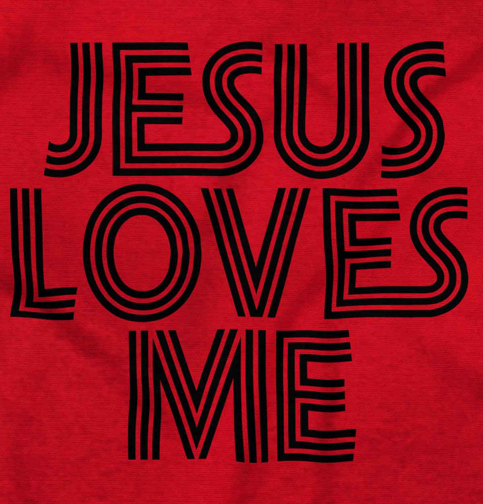 Christ Loves Me Toddler Pullover Hoodie-Direct To Garment Print-Brisco Baby